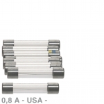 USA-Sicherung 0,8A, 10 Stck