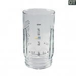 Behlter fr Mixer, transparent Glas