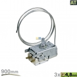 Thermostat K59-H1300 Ranco 900mm Kapillarrohr 3x4,8mm AMP, AT!